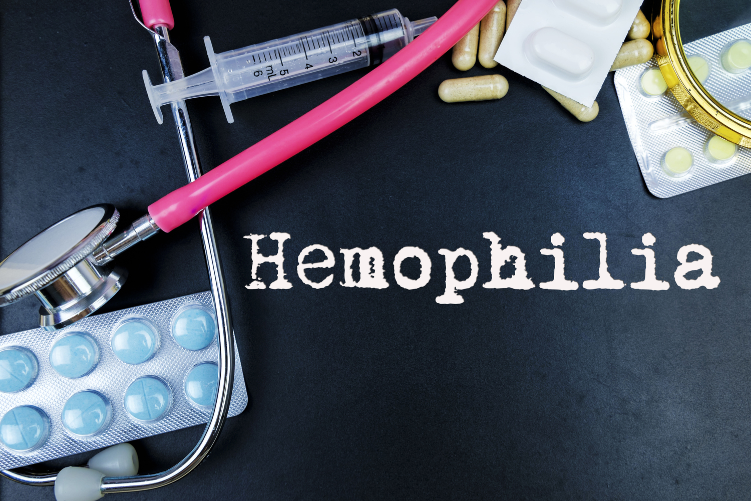 The symptoms and inheritance patterns of hemophilia